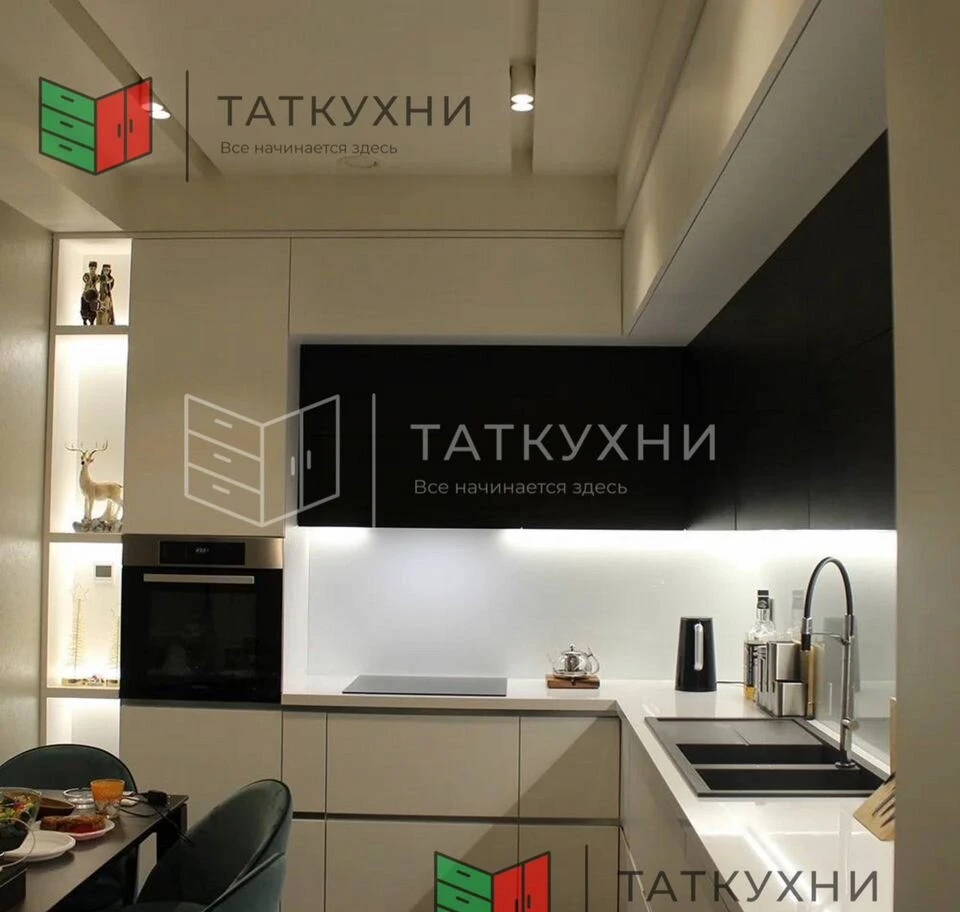 Кухни на заказ под ключ с бесплатным замером